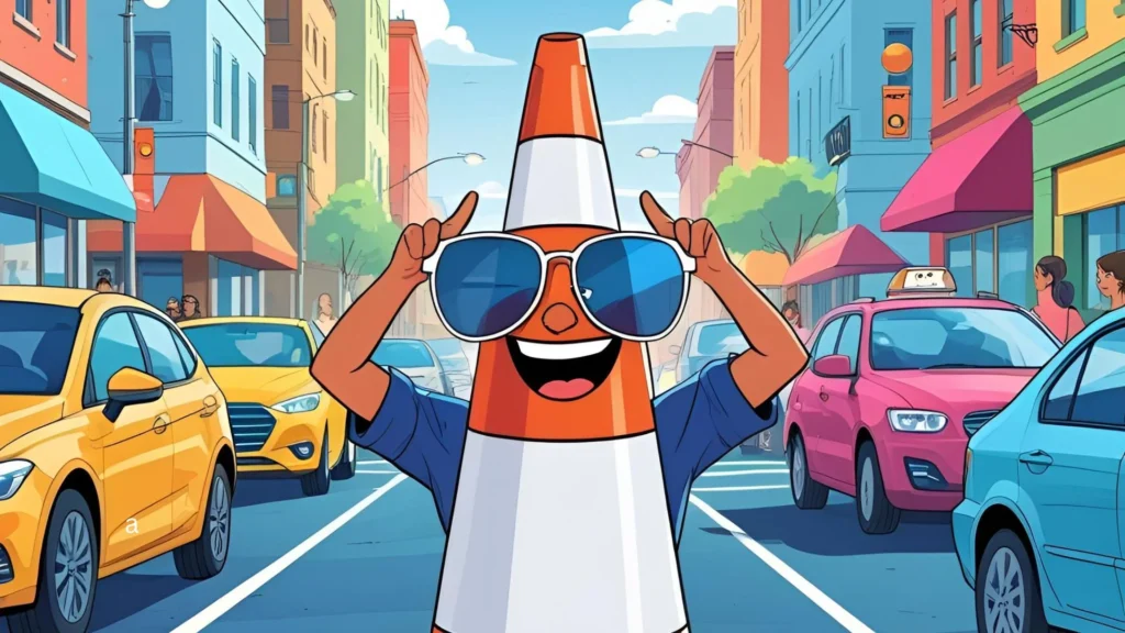 traffic cone puns 