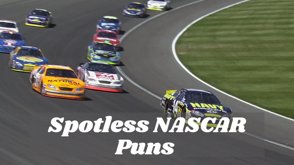 Spotless NASCAR Puns 