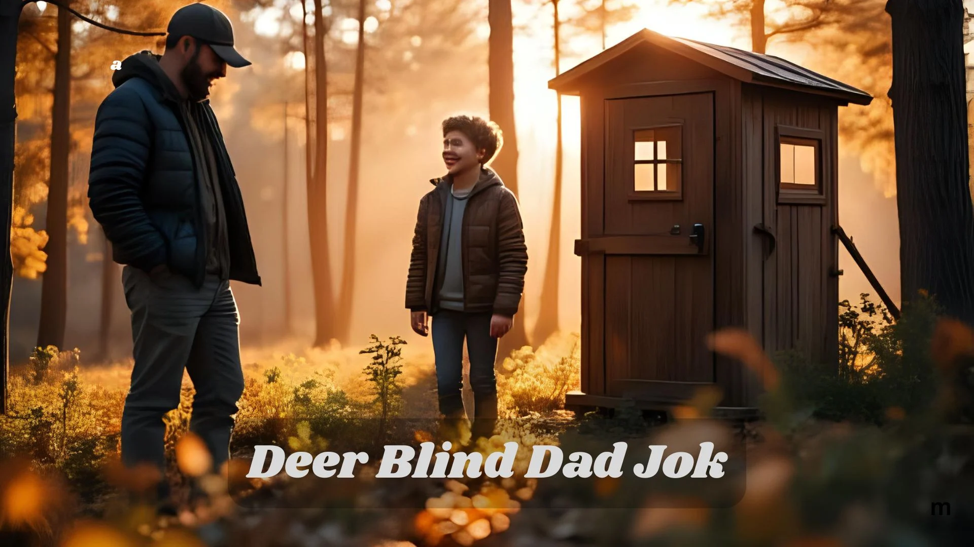 Deer Blind Dad Jok