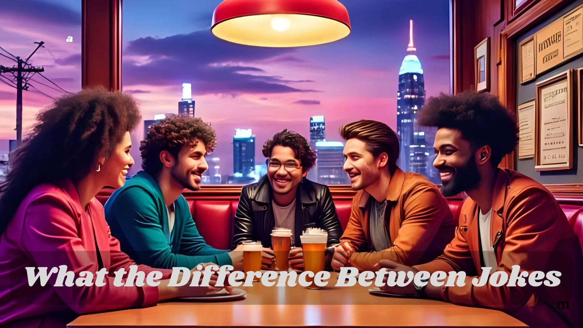 What the Difference Between Jokes