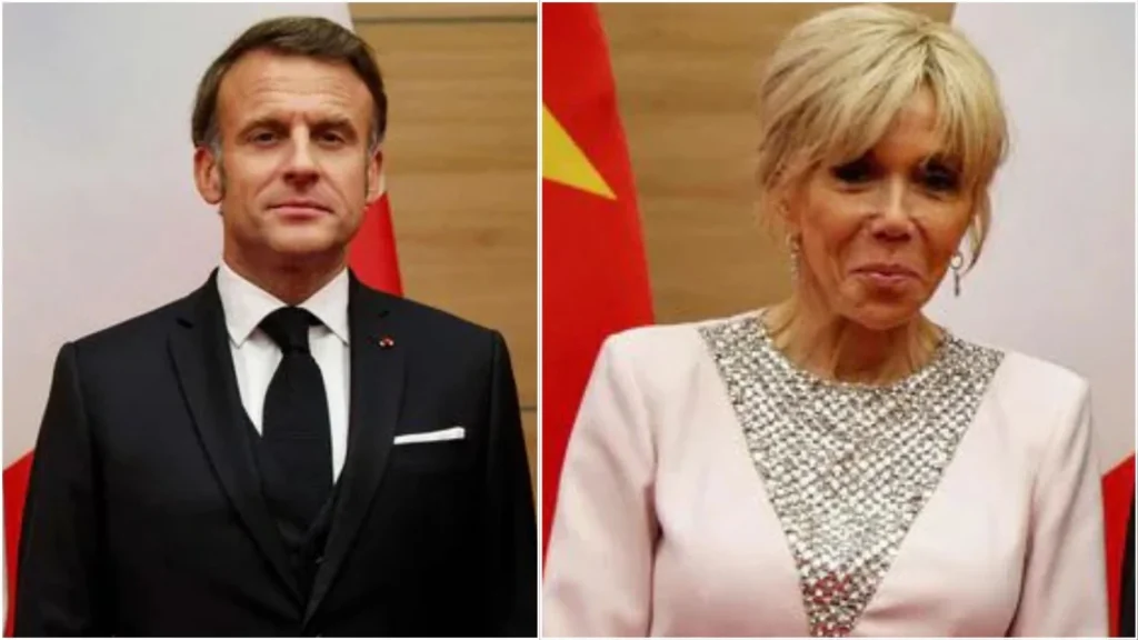 French President Emmanuel Macron Wife Younger Days