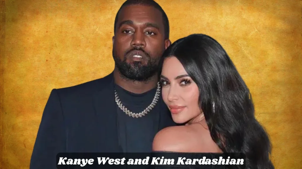 Kanye West and Kim Kardashian