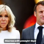 Macron wife younger days
