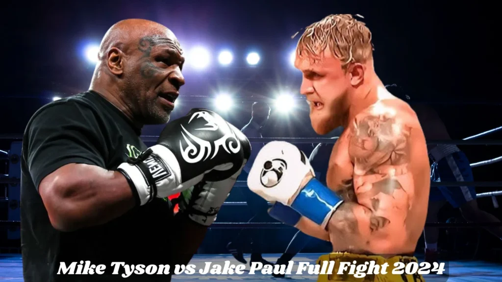 Mike Tyson vs Jake Paul Full Fight 2024