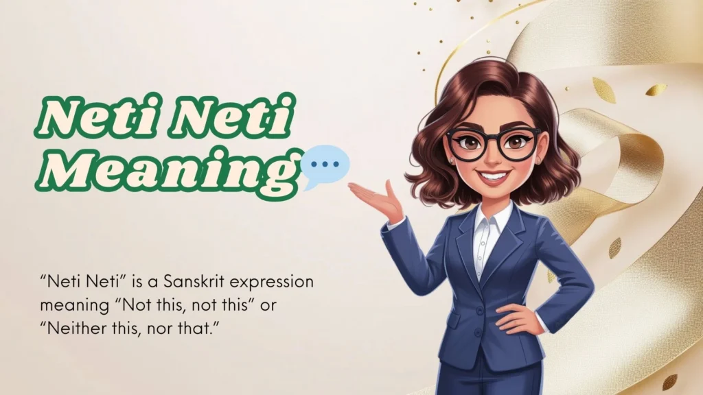 Neti Meaning