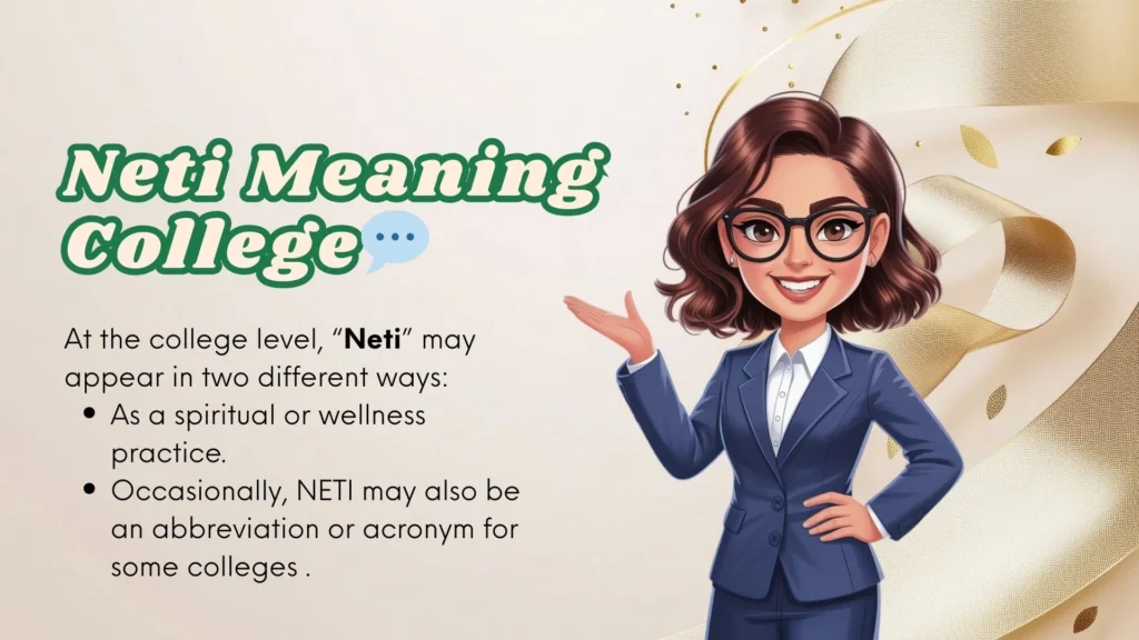 Neti Meaning