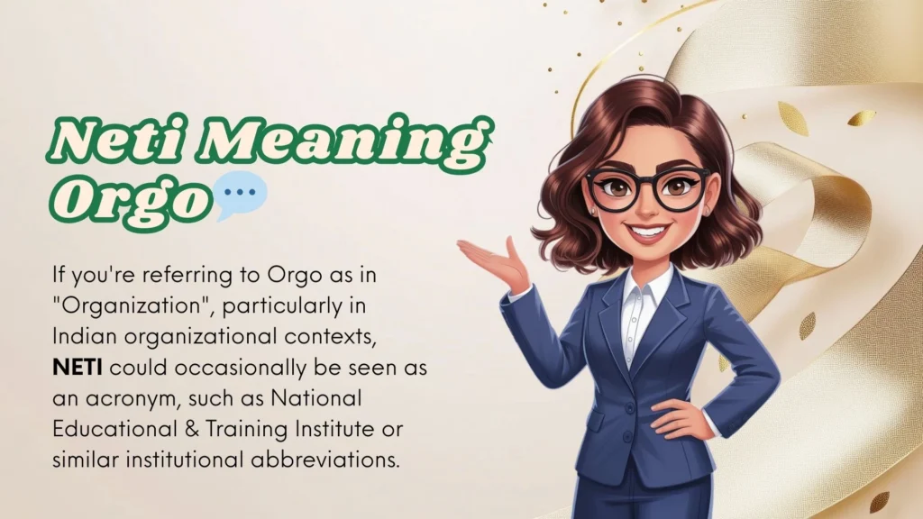 Neti Meaning