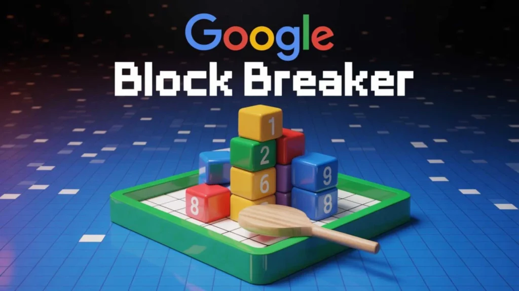 Google Block Breaker