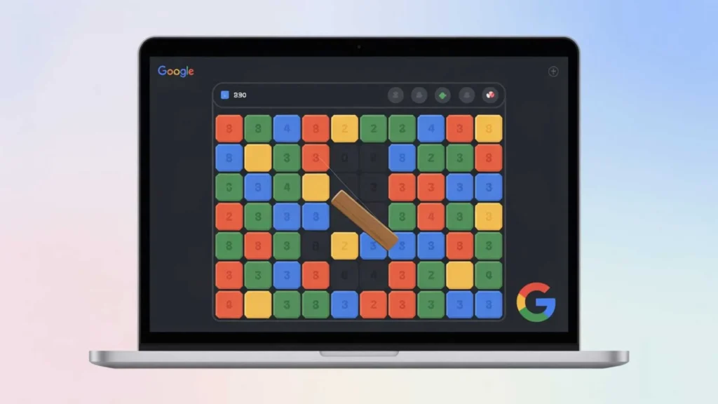 Google Block Breaker