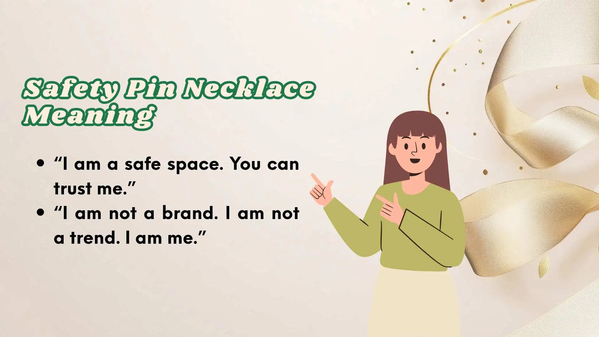 Safety Pin Necklace Meaning